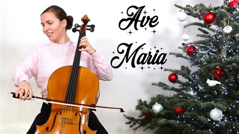 Ave Maria Cello Cover Sheet Music Youtube