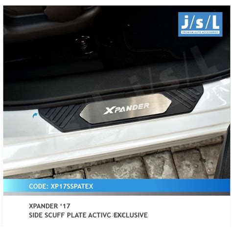 Jual Sillplate Samping Mitsubishi Xpander Model Activo Exclusive Scuff