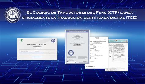 El CTP lanza oficialmente la Traducción Certificada Digital TCD