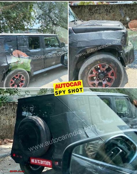 Maruti Suzuki Jimny 5 Door Caught Testing In India Team BHP