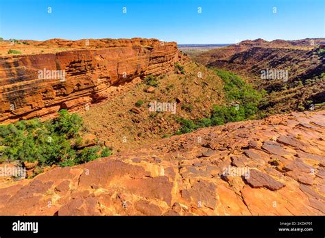 Sunset Scenic Sandstone Domes The Lost City In Kings Canyon Watarrka