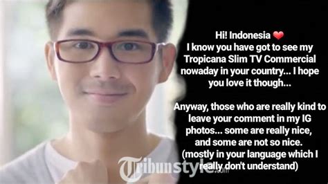 Netizen Indonesia Serbu Akun Model Ganteng Tropicana Slim Asal Thailand