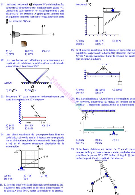 Problemas Resueltos Tensiones Cuerdas Artofit