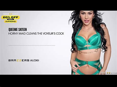 Horny Maid Cleans The Voyeur S Cock Queenie Sateen Brazzers Enter Promo Code Xvpromo At