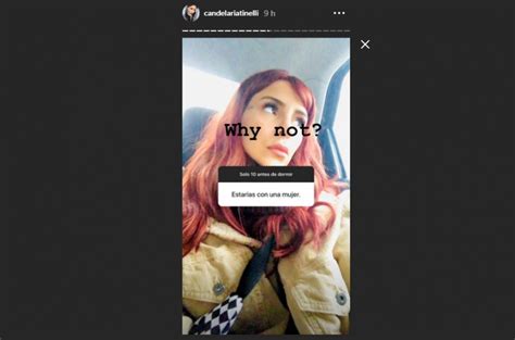 Con una confesión súper hot y un topless para el infarto Cande Tinelli estalló las redes La Tecla