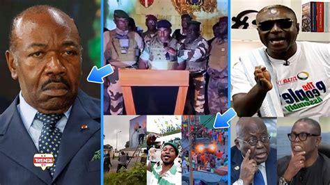 Gabon Coup D Etat Citizens Jubilate After Military Take Over Captain