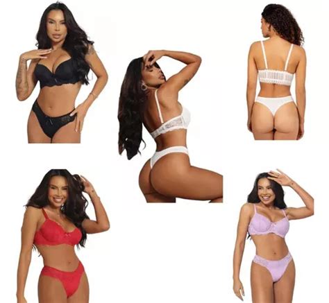 Conjunto De Lingerie Bojo Modelo Sexy Envio Imediato Parcelamento Sem Juros
