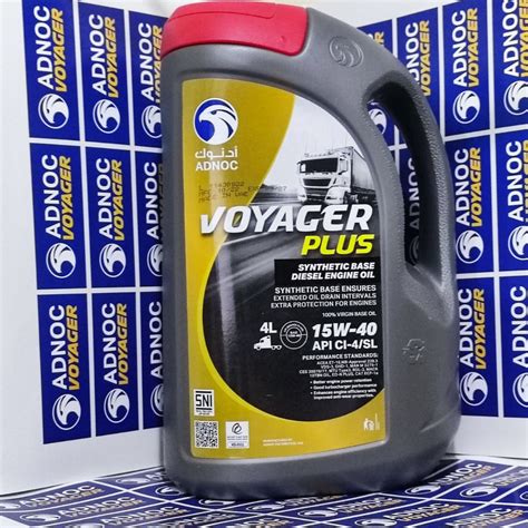 Jual ADNOC VOYAGER PLUS 15W40 15W 40 API CI 4 SL 4 LITER Shopee Indonesia