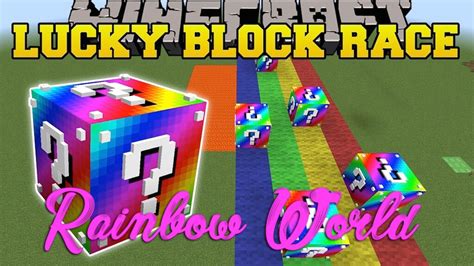 Rainbow Normal Lucky Block Race Minecraft Map Hot Sex Picture