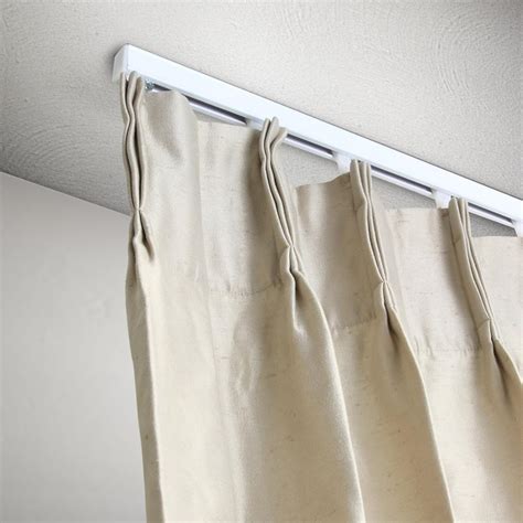 New Curtain Track Kit 8 Ft Curtain Track Kit White By Aandf Rod Decor