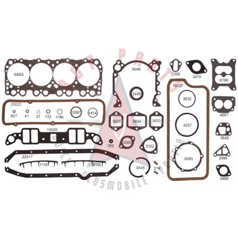 1959 1960 Oldsmobile 371 V8 394 V8 Complete Engine Gasket Set