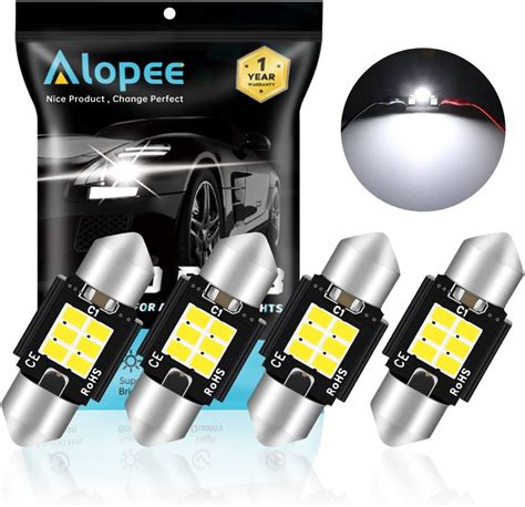 Alopee De Led Bulb Mm Festoon White K Smd Chips