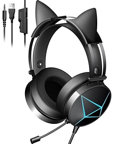 Top Cat Ear Gaming Headphones Of Katynel