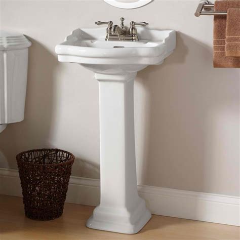 20 Fascinating Bathroom Pedestal Sinks Home Design Lover