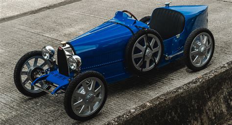 Bugatti Baby Ii Goes Into Production Is A Driveable Scale Model Of The