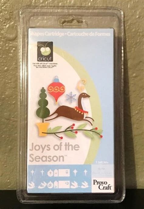 Cricut Joys Of The Season Cartridge New Etsy