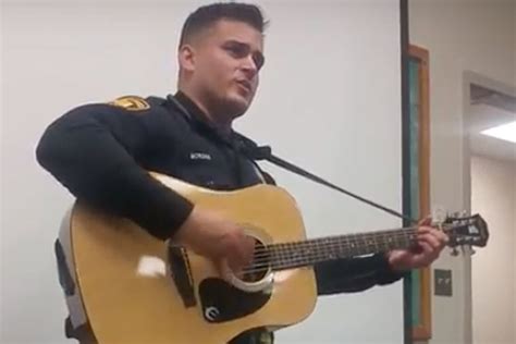This Police Officers Johnny Cash Cover Is a Viral Smash