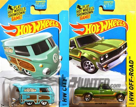 T Hunted O último lote da linha básica Hot Wheels de E ele vem recheado de carros de