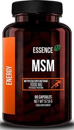 ESSENCE MSM 1000mg 90 SIARKA ORGANICZNA NA STAWY 12482752833 Allegro Pl