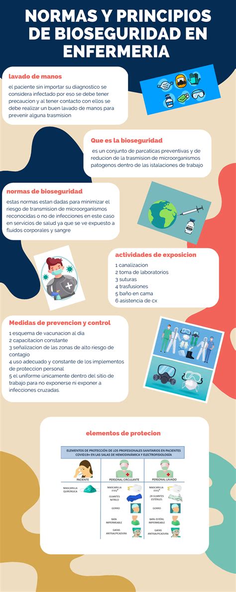 Infograf A Normas Principios De Bioseguridad Normas Y Principios De