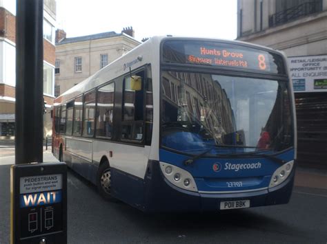 Stagecoach 27707 Adl Enviro 300 Seen In Gloucester Bus Ginger Flickr