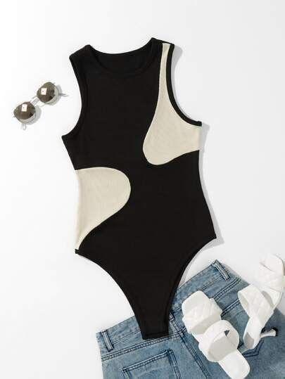 Buscar BODY COLOR CARNE Y NEGRO Moda search SHEIN España