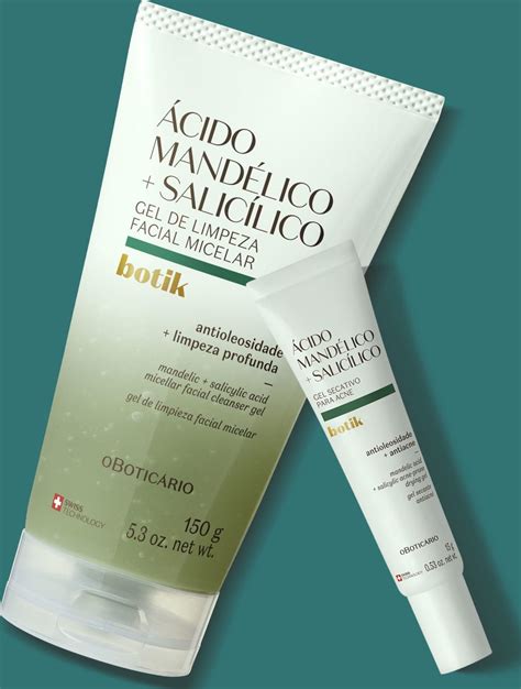 Combo Ácido Mandélico Salicílico Gel de Limpeza Facial 150g Gel