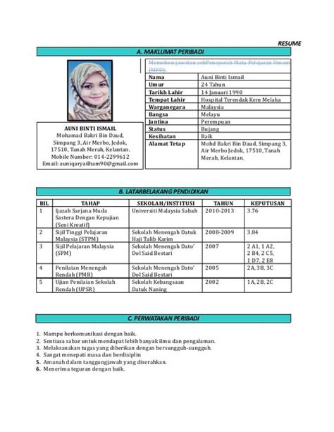 Cover Letter Dalam Bahasa Melayu Stewart Paige
