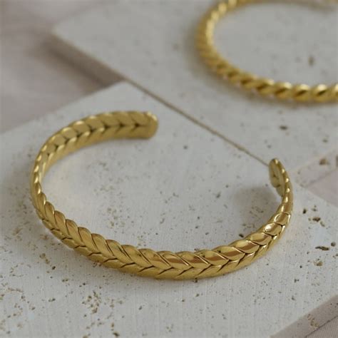 Gold Cuff Bracelet - Etsy