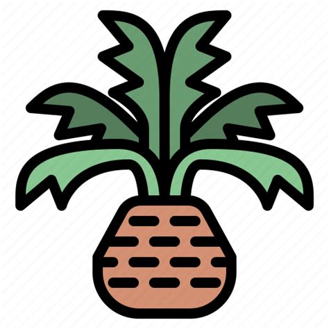 Palm Tree Nature Forest Plant Lanscape Icon Download On Iconfinder