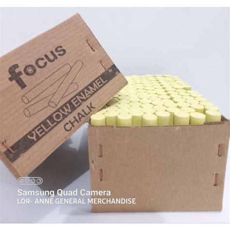 Focus Enamel Chalk 120 Pieces Shopee Philippines