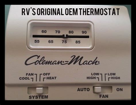 Hunter 42999B Digital RV Thermostat - Upgrading the OEM Thermostat