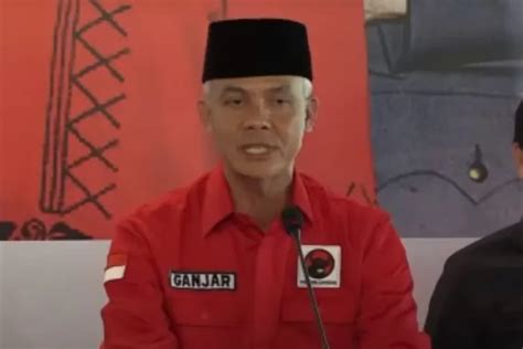 RESMI PDI Perjuangan Usung Ganjar Pranowo Sebagai Capres Untuk Pemilu