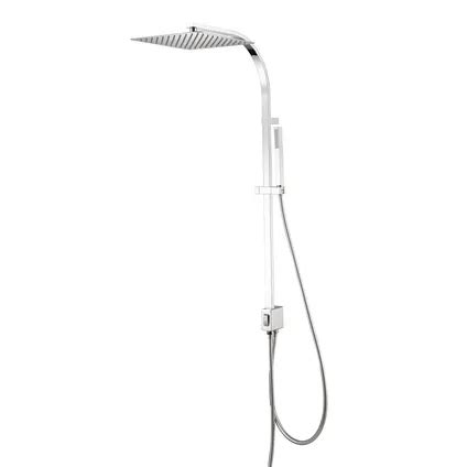 Colonne De Douche Effet Pluie Aquavive Jessica Chrome