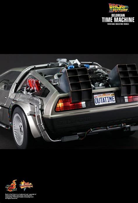 Back To The Future Hot Toys MMS260 Delorean Time Machine Part 1 1 6 Scale