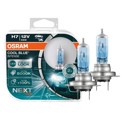 2x H7 Osram ZarŮ 5000k Cool Blue Intense Next Gen Duo Box Za 371 Kč