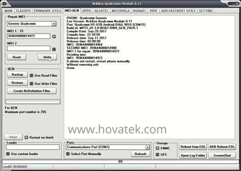 How To Use Nck Pro Box To Write Imei To Qualcomm