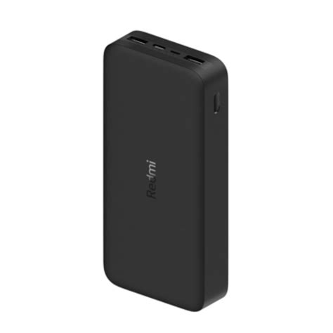 Ripley XIAOMI REDMI POWER BANK 20 000MAH CARGA RÁPIDA 18W NEGRO