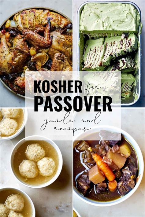 Kosher For Passover Recipes And Menu Guide