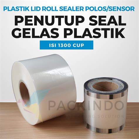 Jual Plastik Lid Roll Sealer Penutup Seal Gelas Plastik Polos