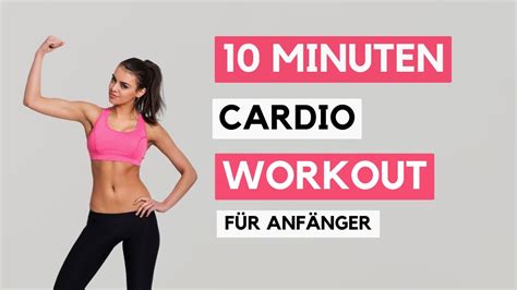 10 MIN Cardio Workout für Anfänger HIIT Workout für Zuhause ohne