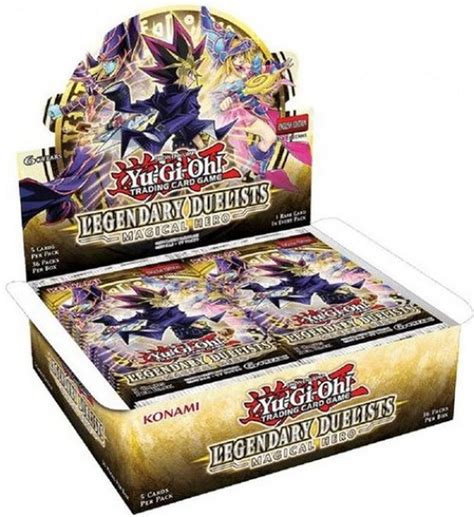 Yu Gi Oh Sealed Booster BOX 36 Packs Legendary Duelists Magical