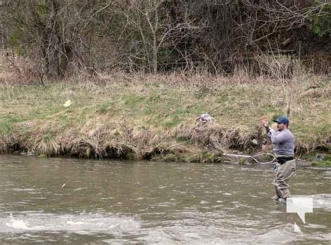 Mnrf Officers Monitor Anglers Along The Ganny For Opening Day Of Trout