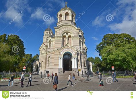 Riga Geburt Christi Orthodoxer Kathedrale Christus Redaktionelles