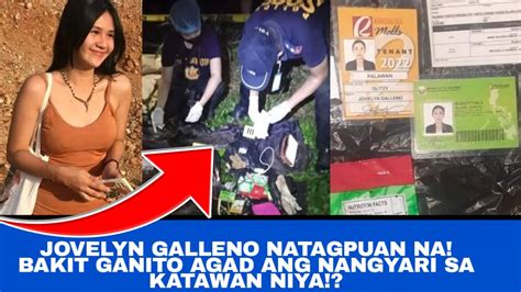 ISANG MALAKING KATANONGAN JOVELYN GALLENO NATAGPUAN NA ANG KANYANG MGA