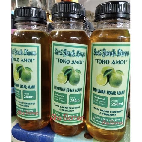 Jual Kit Jiu Sirup Sari Jeruk Limau Kasturi Sirup Sonkit Kitjiu