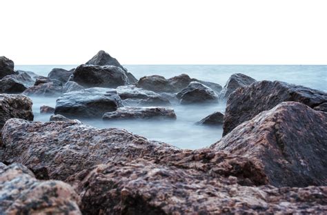 Banco De Imagens Panorama Mar Costa Rocha Oceano Montanha Onda