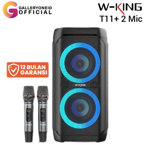 Promo Wking T Speaker Bluetooth Karaoke Mic Wireless Waterproof