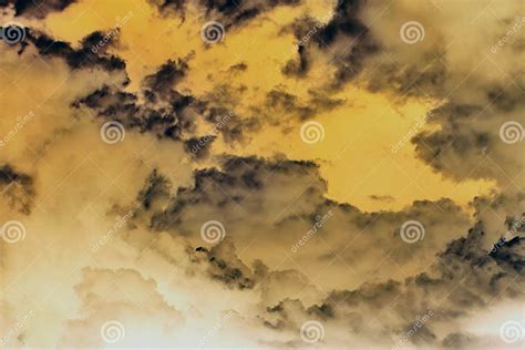 abstract yellow storm clouds stock image image  outdoors dramatic