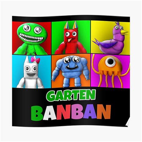 "garten of banban garten of banban garten of banban garten of banban 7" Poster for Sale by ...